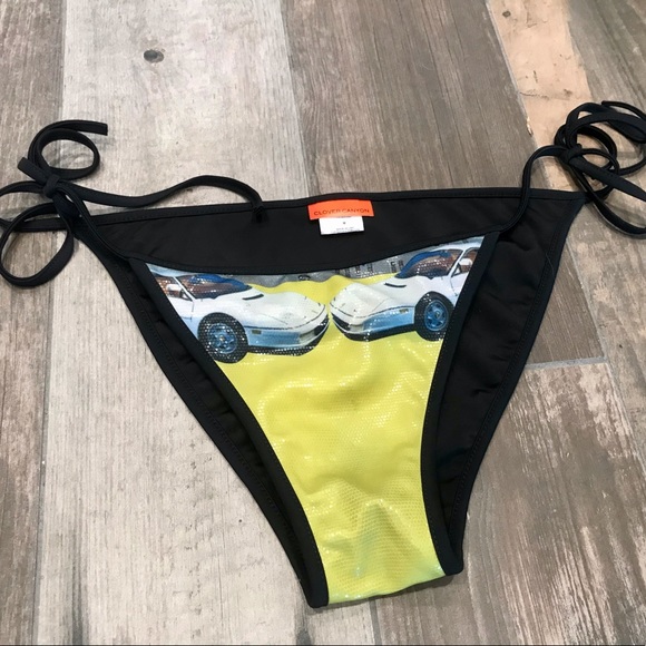 Clover Canyon Swim Clover Canyon Swim Tie Side Bikini Bottom Medium